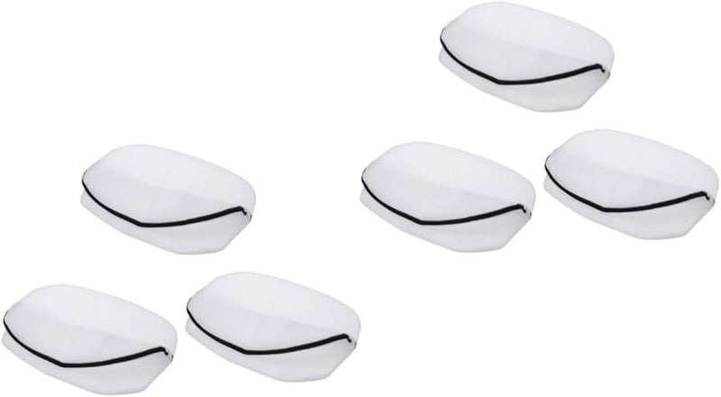 Zerodeko 6 قطع أكياس الغسيل ذات الشبكة الدقيقة 2 حزمة واقي الملابس الداخلية بسحاب لغسالة الملابس - Image 1